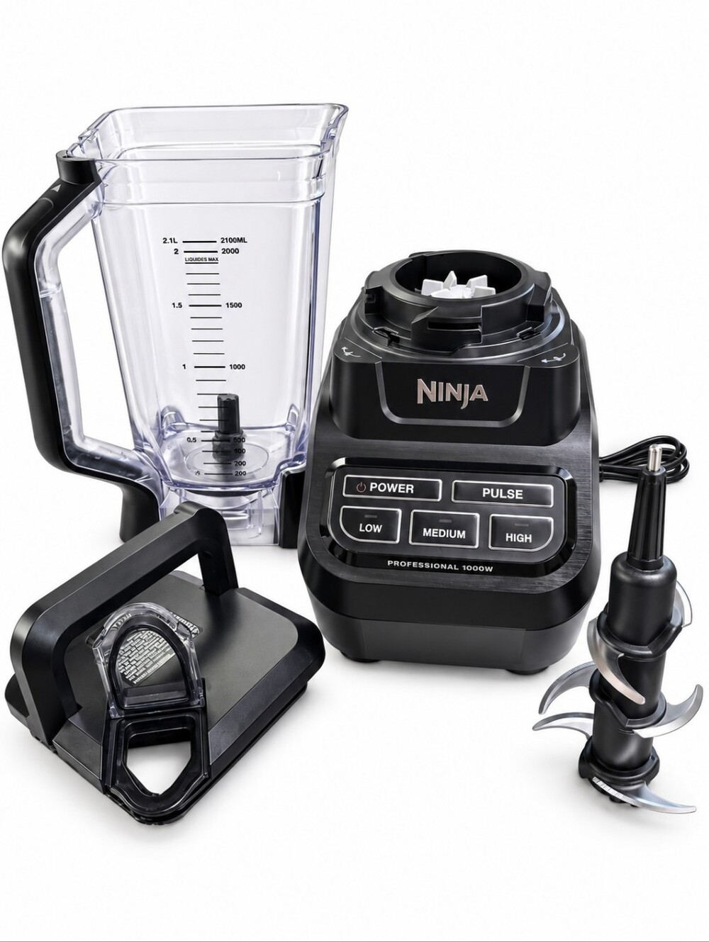 Ninja Professional 1000W Blender, Black, 72 Oz Pitcher Excellent Condition